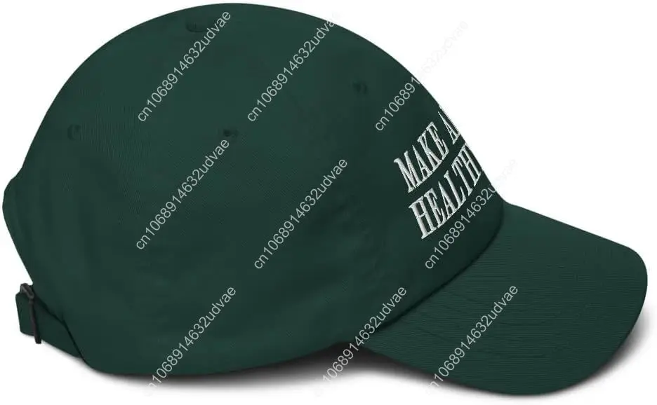 Make America Healthy Again Embroidered Dad Hat - MAHA Embroidered Baseball Cap