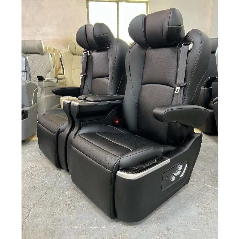 Luxurious and Comfortable Business Car Seats Van Interior Accessories Multifunctional Seats Alphard Single Captain Car Seat