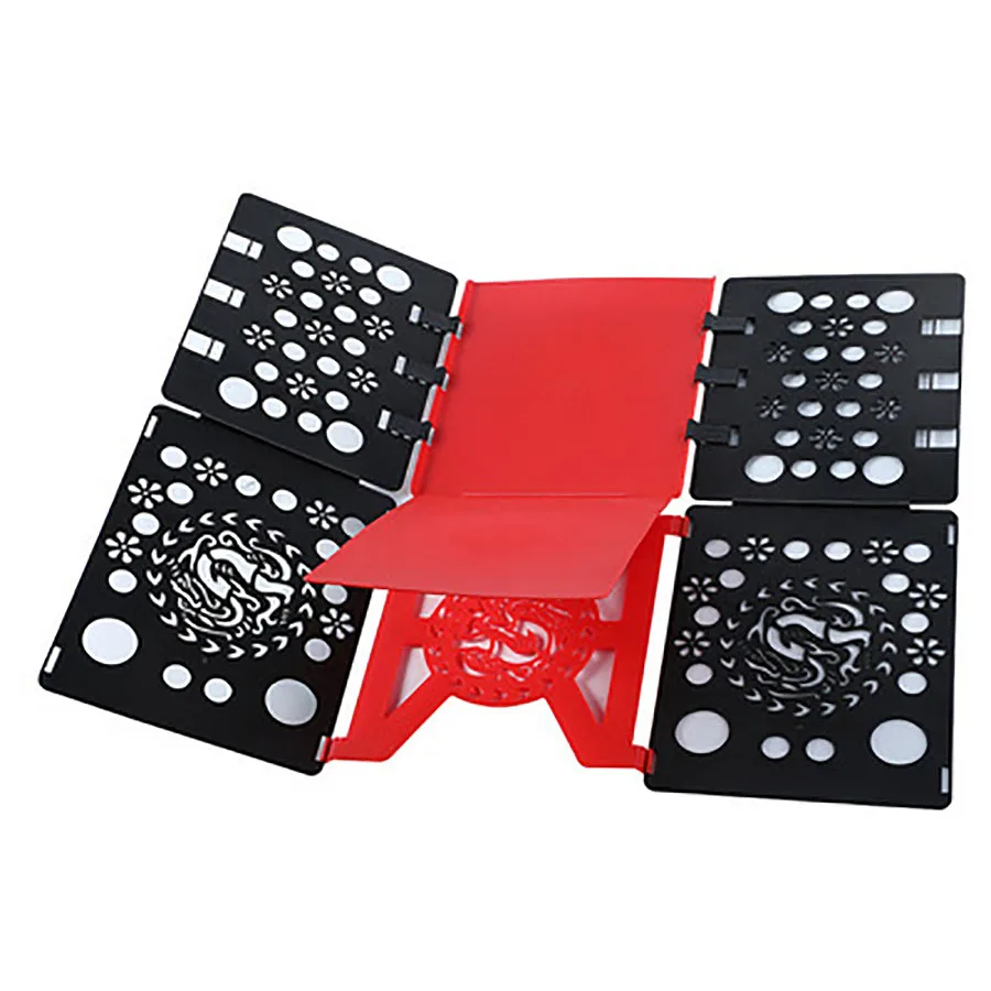 Shirt Folding Plate, T-shirt Clothes Clip Durable Plastic Folding Helper, Easy and Quick Folding Plate for Adults and Children