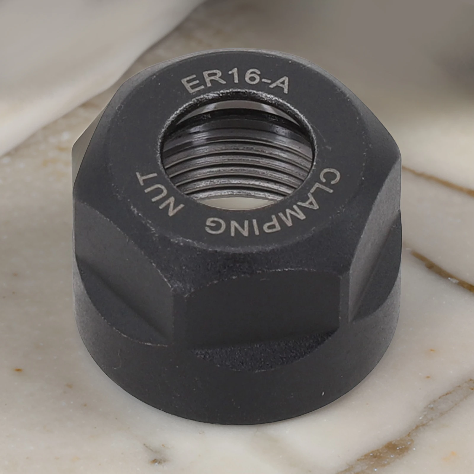 

New Practical ER16-A Type Clamp Nut ER16-A Type Clamp Nut Anti-rust Chuck Holder Lathe ER Nuts Spindle Machines