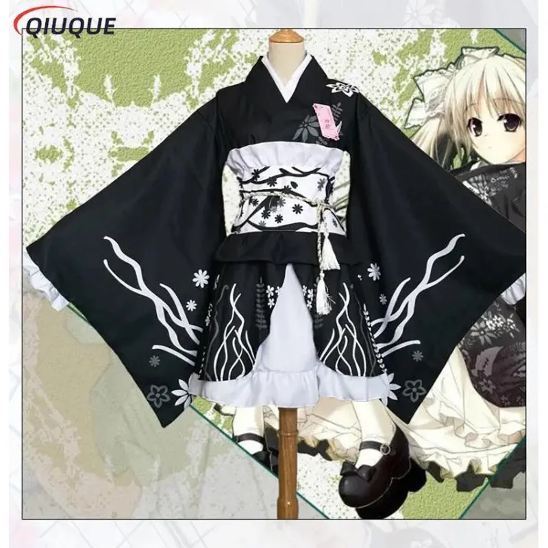 DY2025Yosuga no Sora Косплей Костюм Сора Касугано Кимоно Лолита Платья Японский Летний Фестиваль Кимоно Женское Платье