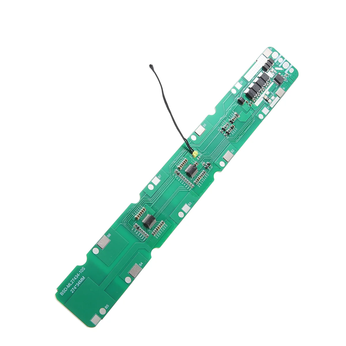 10S 36V BMS 15A Lithium Battery Protection Board Different Port for Electric Scooter 18650 Battery Pack