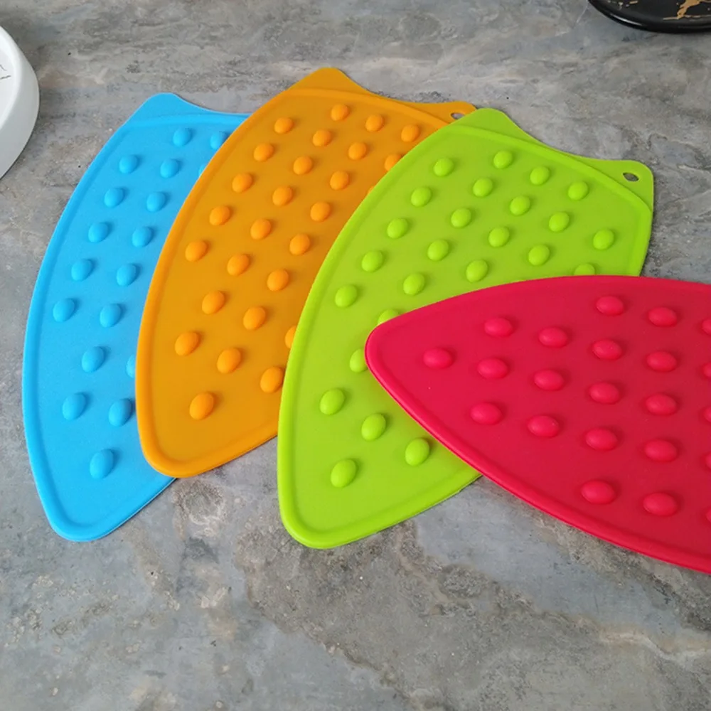 Silicone Ironing Cover Suspension Design Hot Protection Rest Pads Home Steam Ironing Clothes Iron Pad Insulation Board