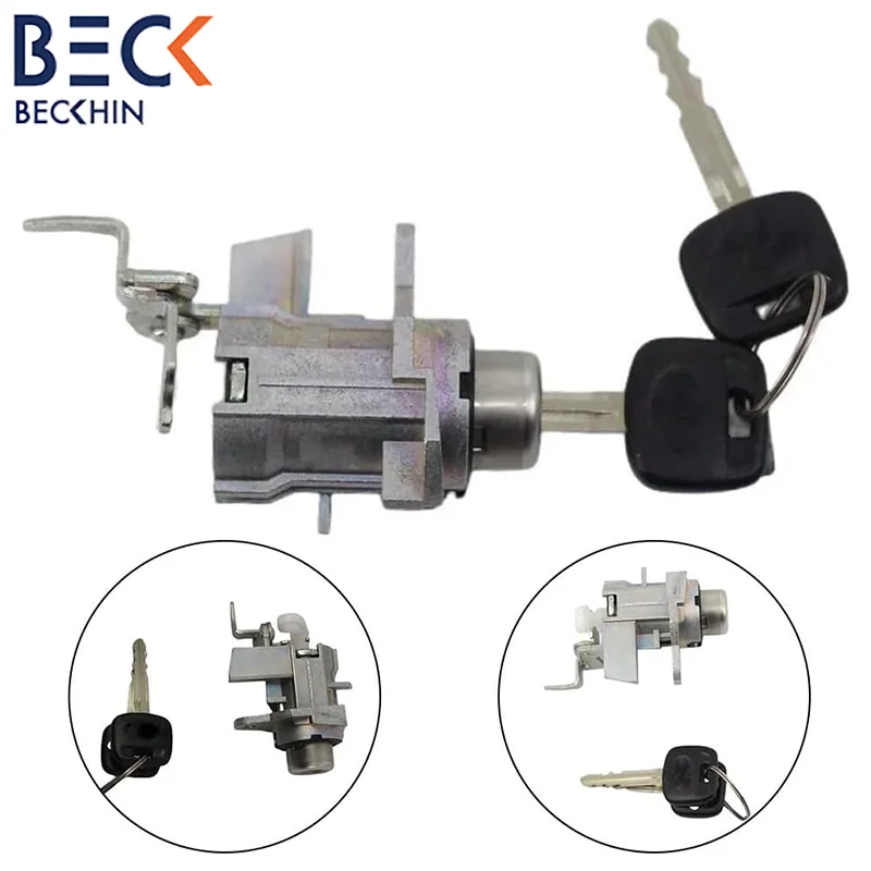 Back Door Lock Assembly With Key For Toyota Yaris 07-11 Back Door Lock Cylinder Key Set Cylinder Key Assembly 69055-52450