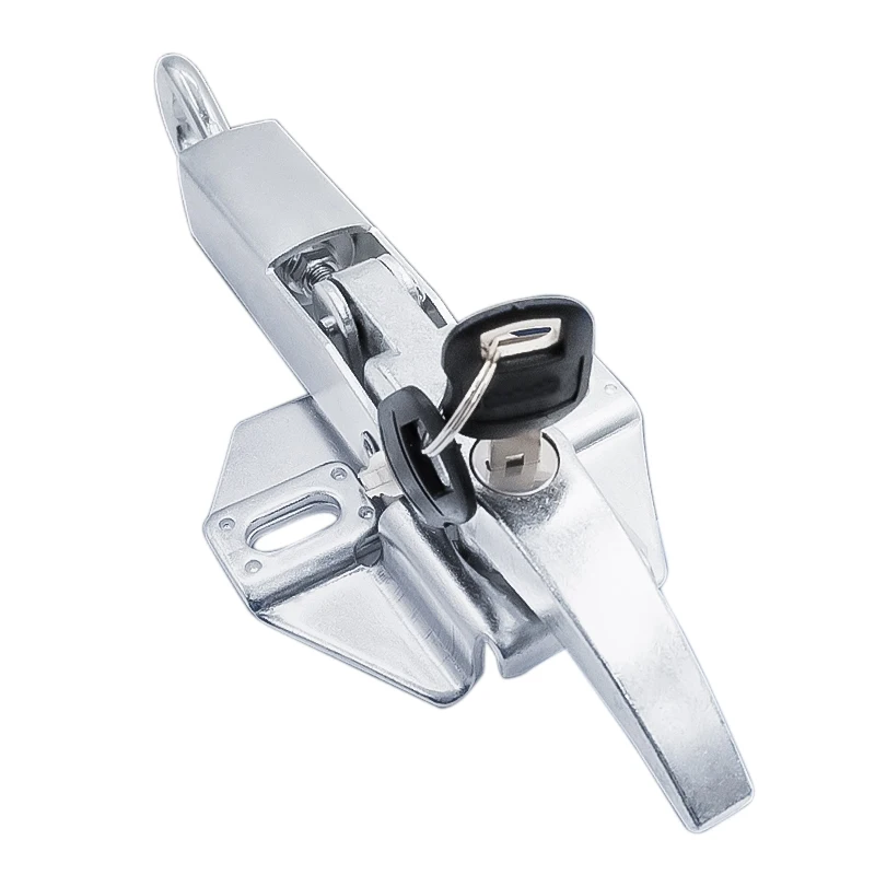 Acessórios de escavadeira para CAT200/312/320 330C/336D/345 Fechadura do capô da fechadura do motor da escavadeira Fechadura da cabeça do cilindro