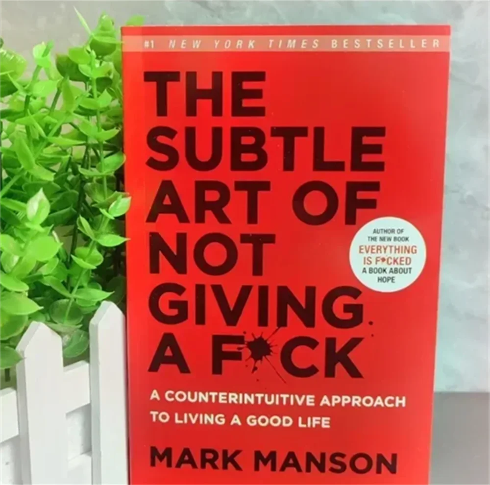 

Тонкое искусство не дачится CAO/Reshape Happiness/How To Live As You Want By Mark Manson Книга для снятия стресса с самоменением