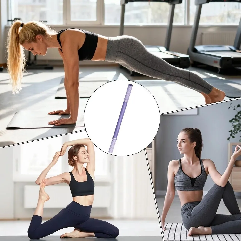 Roller Design Yoga Stick Ergonomic Design Wolf Teeth Stretching Stick Standing Training Open Back Massage Stick