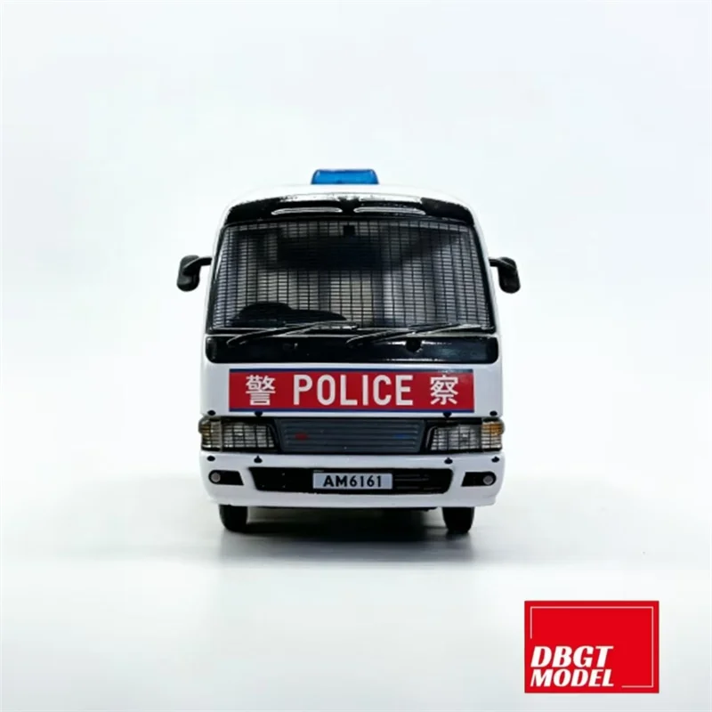 Preventa DBGT 1:64 Coche de Policía en Miniatura Fundido a Presión con Diseño Coaster, Regalos