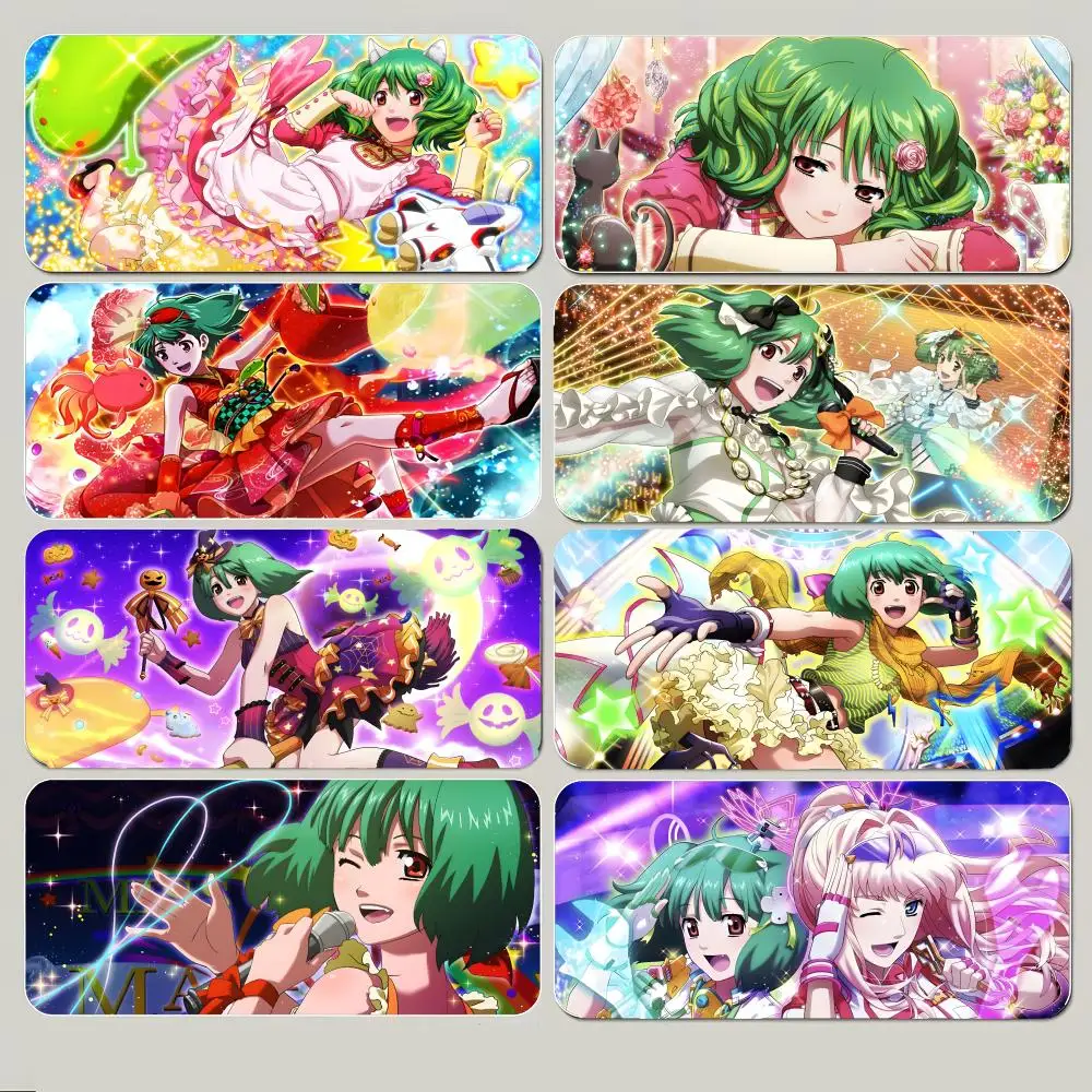 

Anime RankaLee M-Macross Frontier Mouse Pad Large Gaming Mousepad with Thick Stitched Edge Non-Slip Desk Mat