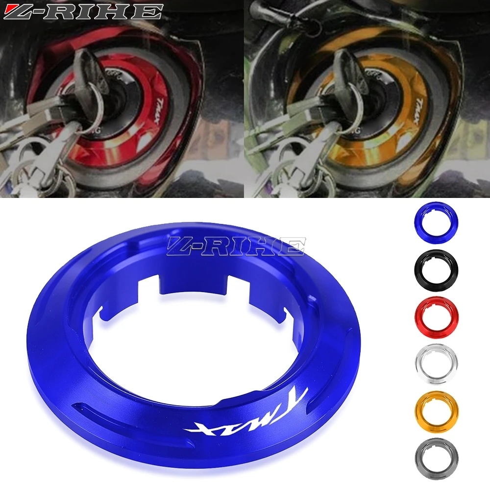 

TMAX 530, крышка переключателя зажигания мотоцикла, защитное кольцо для переключателя для Yamaha Tmax 530 Tmax 530 T-Max 530 T MAX 530 2013 2014 2015