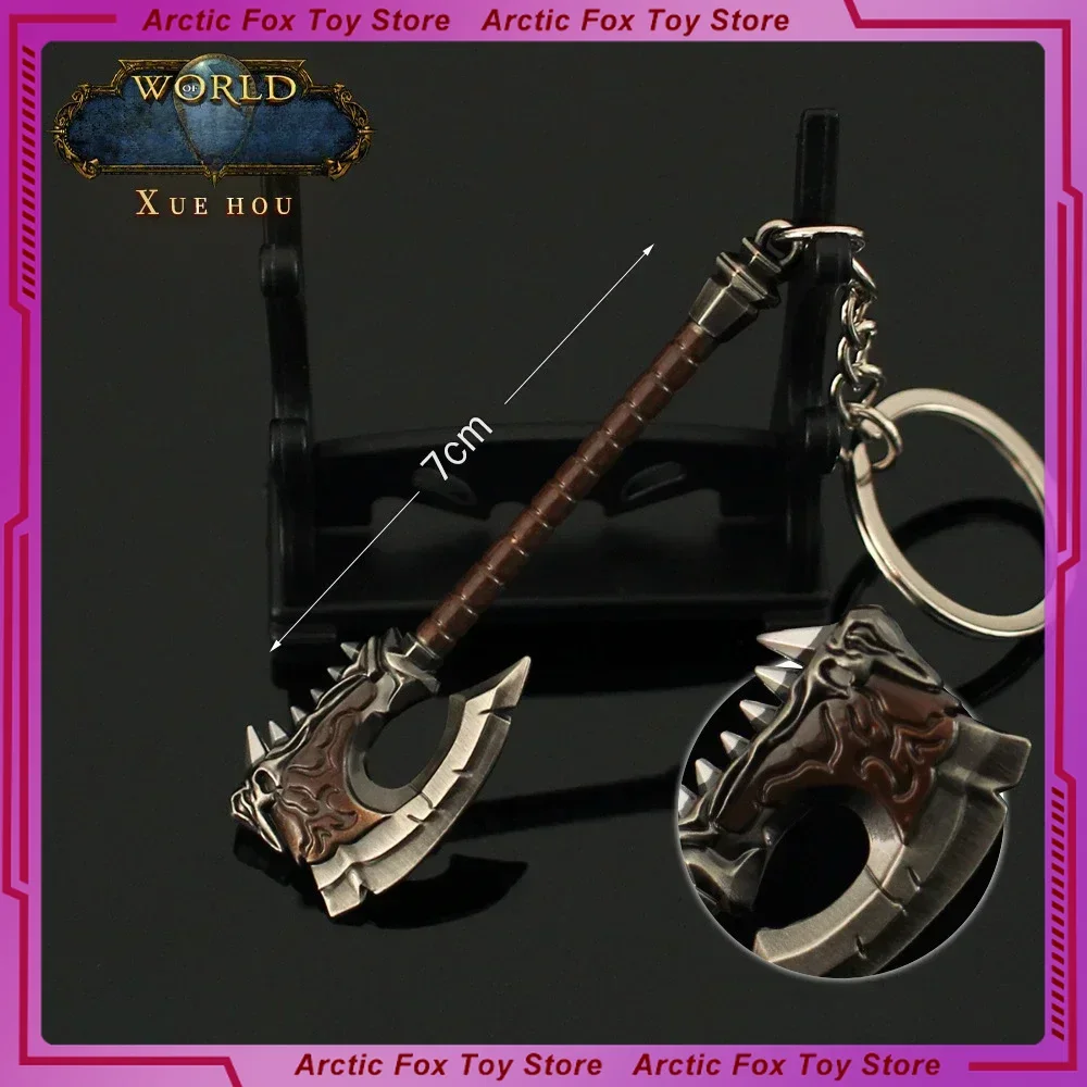 

9 см World of Warcraft Gorehowl Axe Warglaive of Azzinoth Frostmourne Grommash Hellscream Shadowmourne Ashbringer Брелок Игрушки