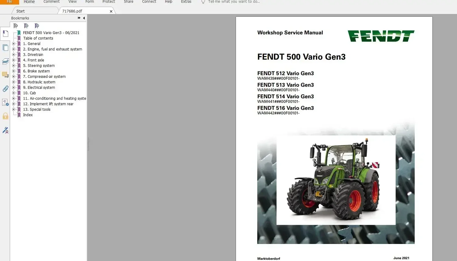 TruckEPC FENDT TRACTOR 25.4 جيجابايت PDF تحديث 2022 مخططات، دليل المشغل وأدلة ورشة عمل EN DVD