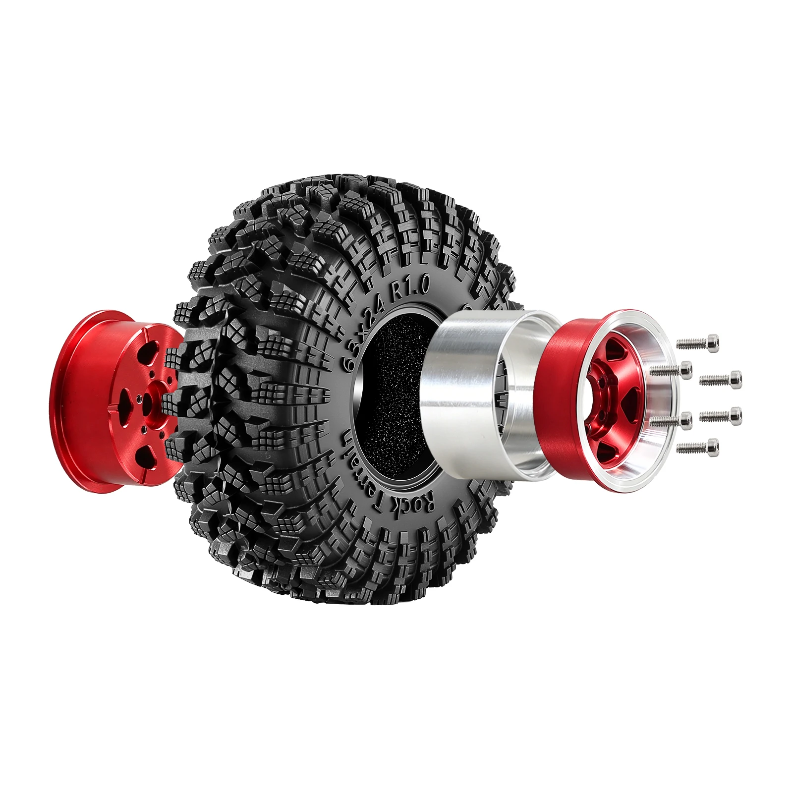 4er-Set 1,0 Zoll (63mm) Beadlo – Wheel Rim Rc Bewertung und Preis