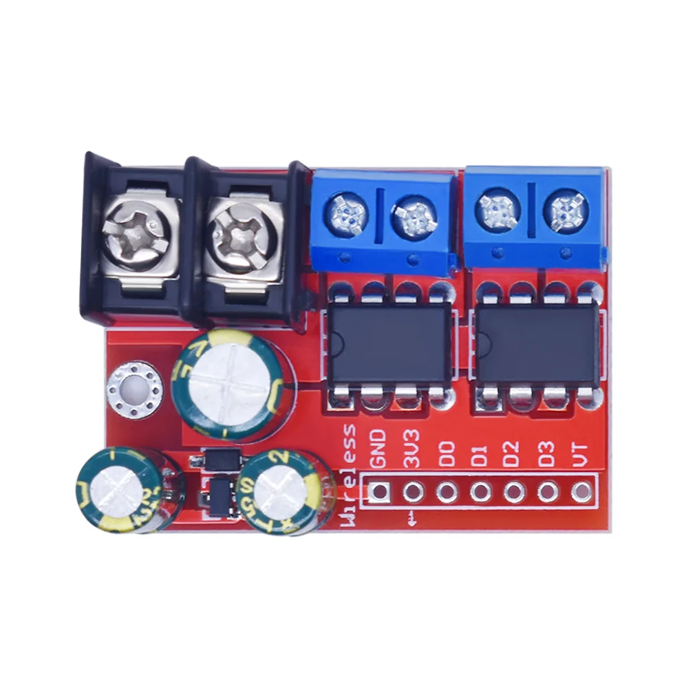 Voltage Reverse PWM Speed Regulation Double Super L298N 5AD H Bridge Remote Control 5A 3V-14V Dual DC Motor Drive Module