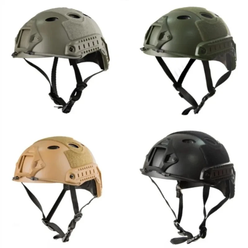 

FAST Helmet MH Helmet ABS New Thickened Outdoor PJ Air Gun Shooting CS Protective Equipment for Adult Tactical Outdoor Hunting