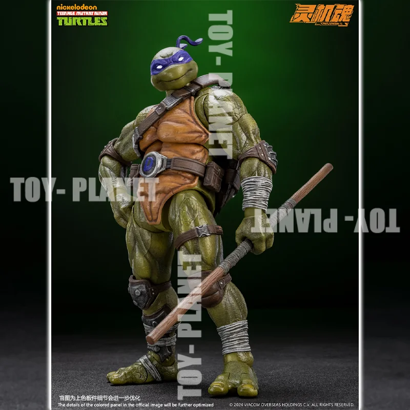 【Presale】Original Ling Jihun Tmnt Turtels Figure Action Figures Donatello Michelangelo Anime Figurine Model Custom Gifts Toys