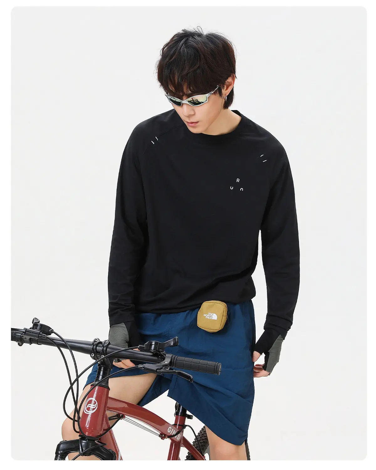 Minimalistischer Slim-Fit Sportpullover für Herren – Atmungsaktives Langarm-Oberteil für Fitness, Outdoor & Freizeit – Detail 8