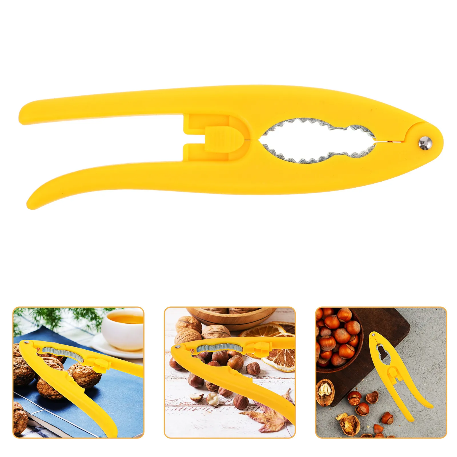 

Многофункциональный орехокол из цинкового сплава для грецких орехов, пекана, фундука, с эргономичной ручкой, удобный в использовании, открывалка для скорлупы, кухонный инструмент