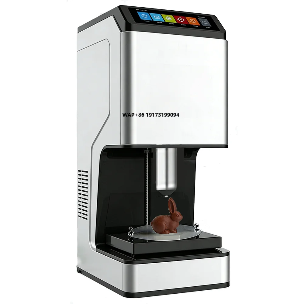 Commercial Printing Shop - เครื่องพิมพ์ 3 มิติเชิงพาณิชย์ประสิทธิภาพสูงสำหรับช็อกโกแลต พร้อมฟังก์ชันสร้างงานศิลปะน้ำตาล 3 มิติ