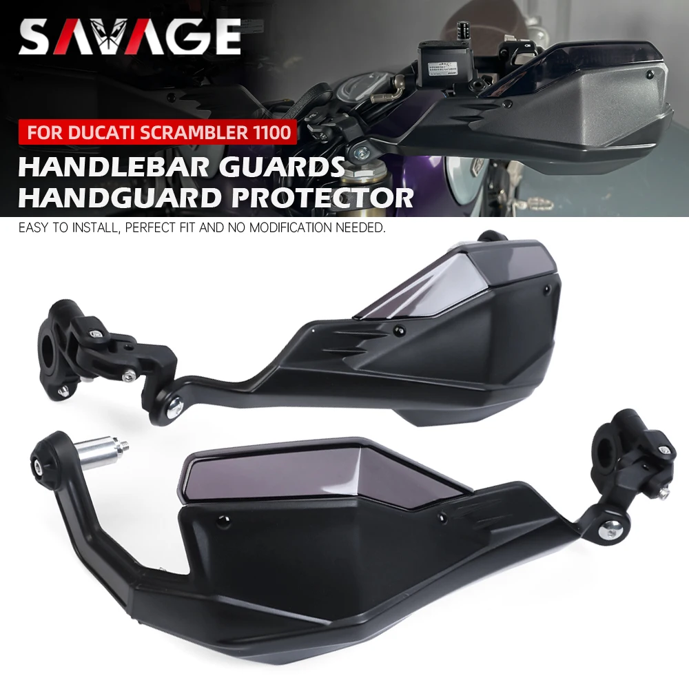 

Handlebar Handguard For DUCATI Scrambler 1100 Special/Sport/Pro 2018-2023 Motorcycle Heighten Hand Shield Guards Lever Protector