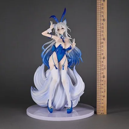 

Azur Lane Shinano Nine Tailed Fox Standing Gk Statue Model 28cm Boxed Pvc Figure Desktop Decoration For Adult Anime Collectors