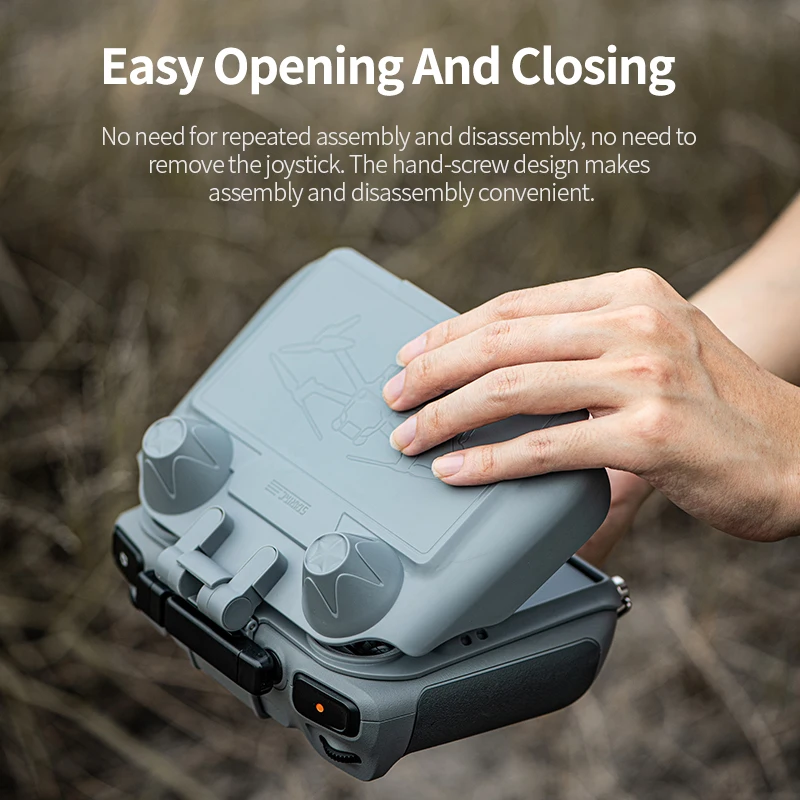 STARTRC для DJI RC/RC 2 с дистанционным управлением, солнцезащитный чехол 2 в 1, защитная пленка для экрана, солнцезащитный козырек для DJI Mini 4 Pro/Air 3S/Neo