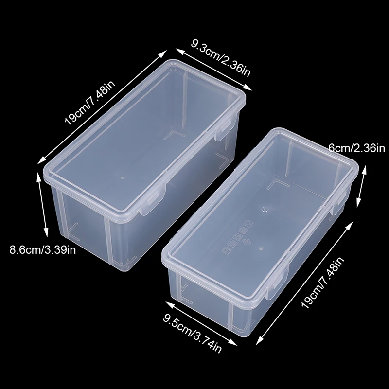 1PC New Transparent Plastic Boxes Playing Cards Container PP Storage Case Packing Poker Game Card Box For Board Games