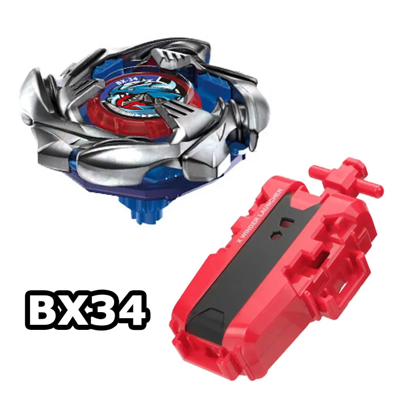 Explosions Gyro BX34 Hurricane Metal Pen, with Launcher, High-Speed Combat Toys,