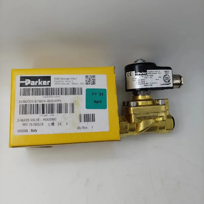 โซลินอยด์วาล์ว 321H2322 ของแท้ใหม่  วาล์วโซลินอยด์ซีรีส์ 321 มีสินค้าในสต็อก วาล์ว 321H2322 ของใหม่