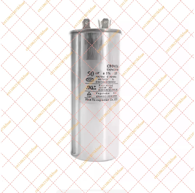 

New CBB65A 25UF-70UF 450VAC Nonpolar Capacitor for Refrigerator Freezer Motor Running