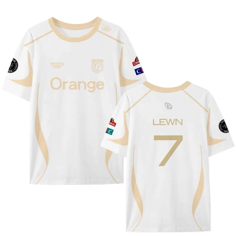 Karmine Corp 2026 New Jersey E-Sport Fans Summer Breathable Round Neck Short Sleeve Team ID T-shirt Unisex Casual Tops Tee