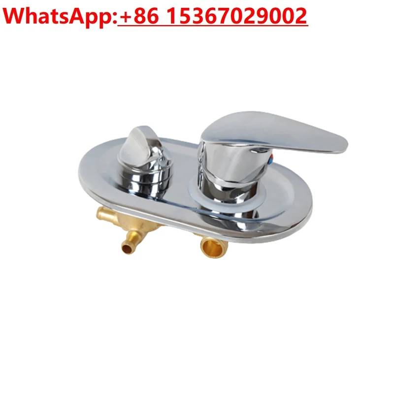 

Special for shower room, integral faucet switch mixing valve old-fashioned face cover hot and cold water gear valve accessories
