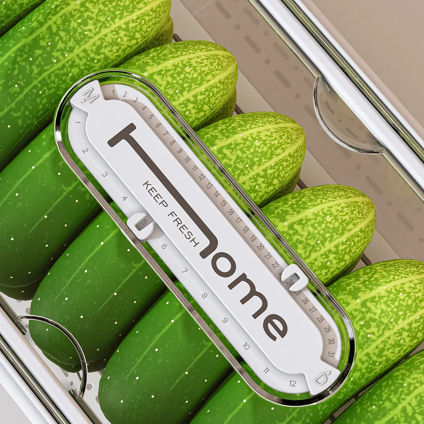 1pc 4L Airtight Plastic Pickle Jar with Press Plate, Leak-proof Food Storage Box for Pickled Vegetables Olives - view 6