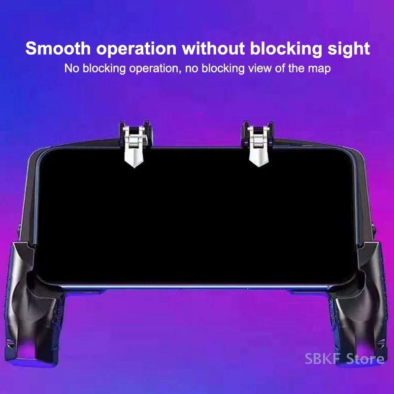 K21 Game Handle PUBG Mobile Phone Gamepad Joystick L1 R1 Trigger Game Shooter Controller