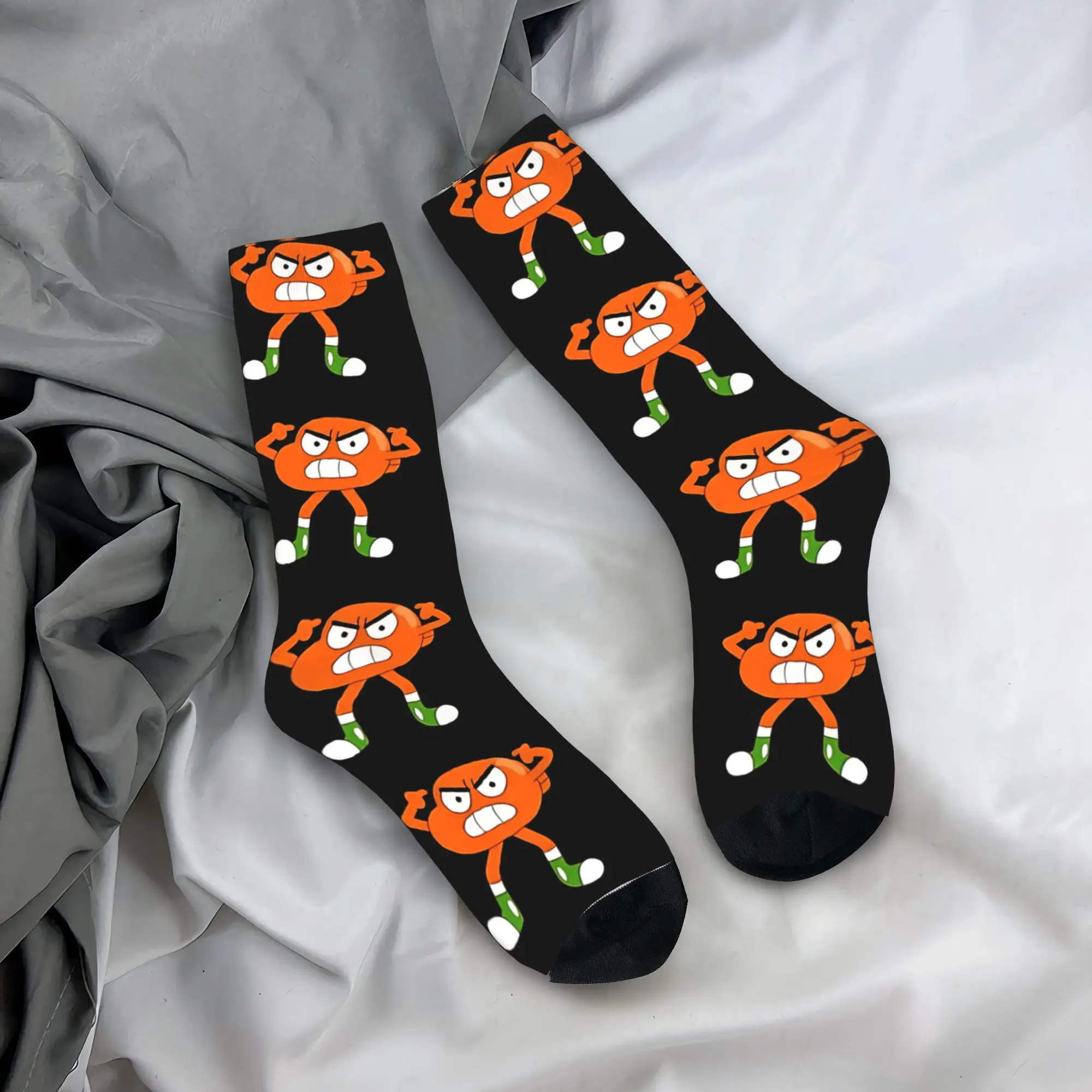 

Носки для пар Darwin Watterson The Amazing World Of Gumballs, противоскользящие теплые мягкие носки, зимние оригинальные носки для скейтборда