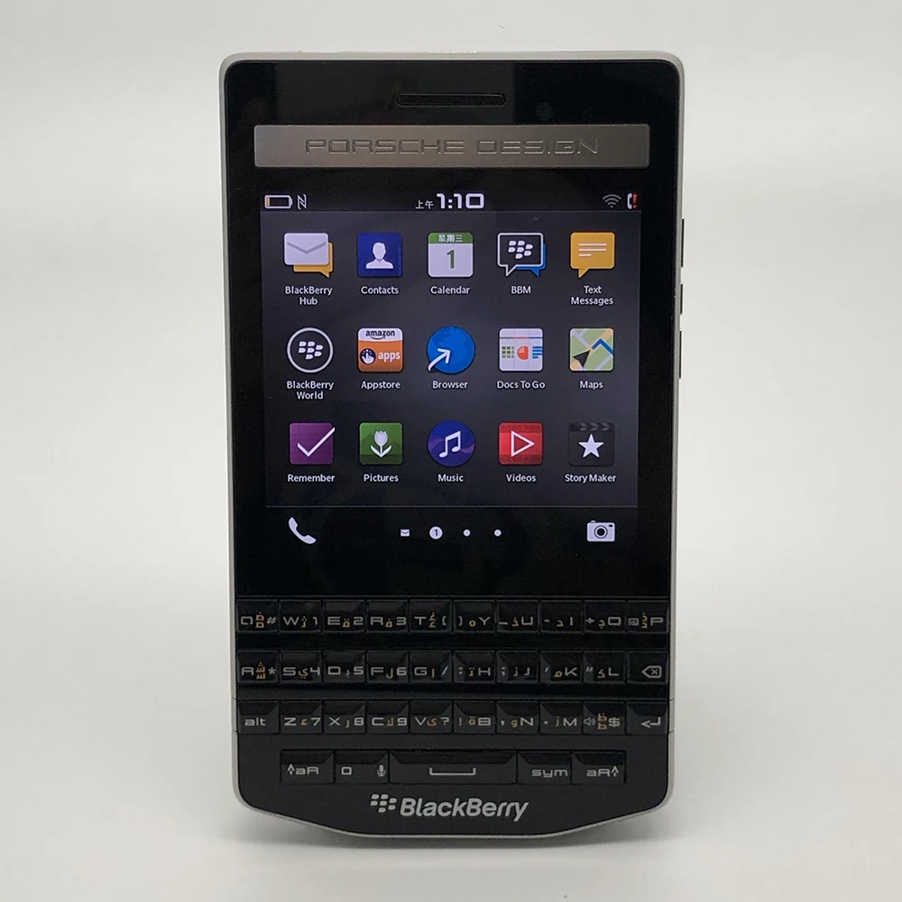 Brand New Original BlackBerry Porsche Design P'9983 4G Mobile Cellphone 3.1