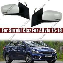 For Suzuki Ciaz For Alivio 2015 2016 2017 2018 Car Accessories Door Outside Side Rearview Mirror Assy Auto Side Mirror Assembly