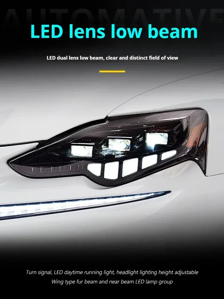 

Автомобильные фары FT для Lexus IS IS250 IS300, 2013-2016 гг., светодиодные проекционные фары, дневные ходовые огни, автомобильные аксессуары