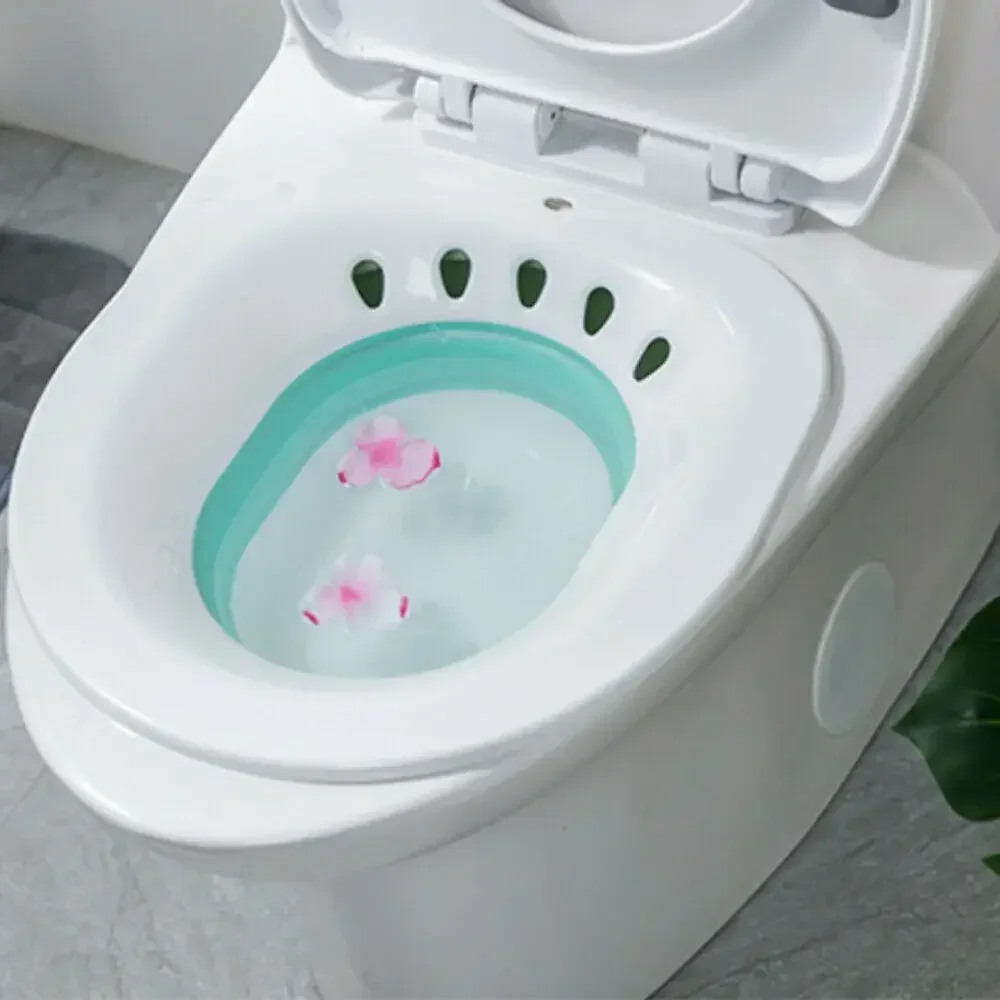 Portable Bidet Sitz Bath Tub Basin For Pregnant Women Hemorrhoids Patient Toilet  Elderly Postpartum Sitz Bath Tub Basin Bidet