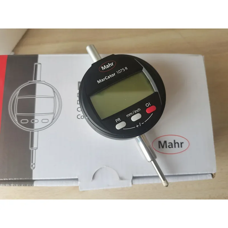 Mahr MarCator 1075R Digital Indicator Measuring Range 0-12.5mm Resolution 0.01/0.005/0.001mm 4336010 4336020 4336030