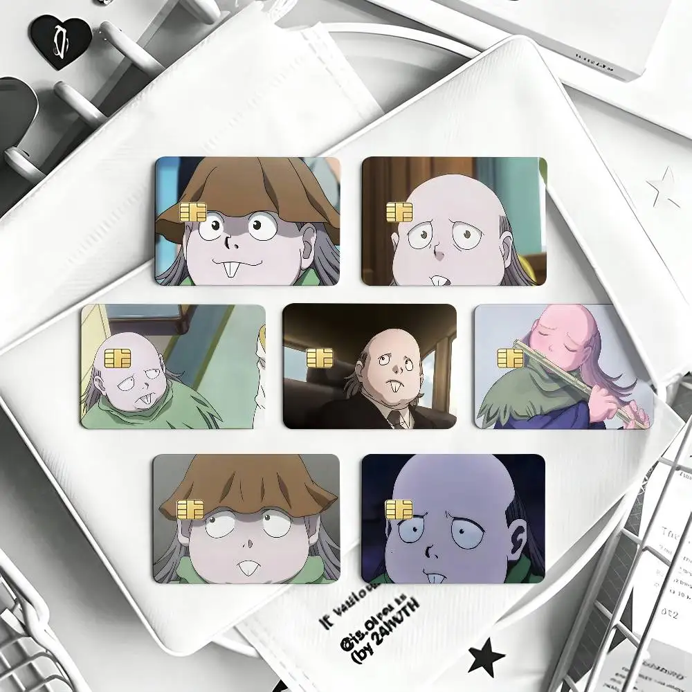 Melody Hunter X Hunter Card Sticker 4Pcs Credit Card Skin Anti Scratch Bank Debit Card Decal