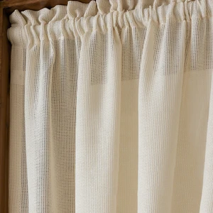 ستارة شاش يابانية لغرفة صغيرة ، ستارة مضيئة أعلى 8 مبيعات للستائر والكتان الكروشيه - رقم 7