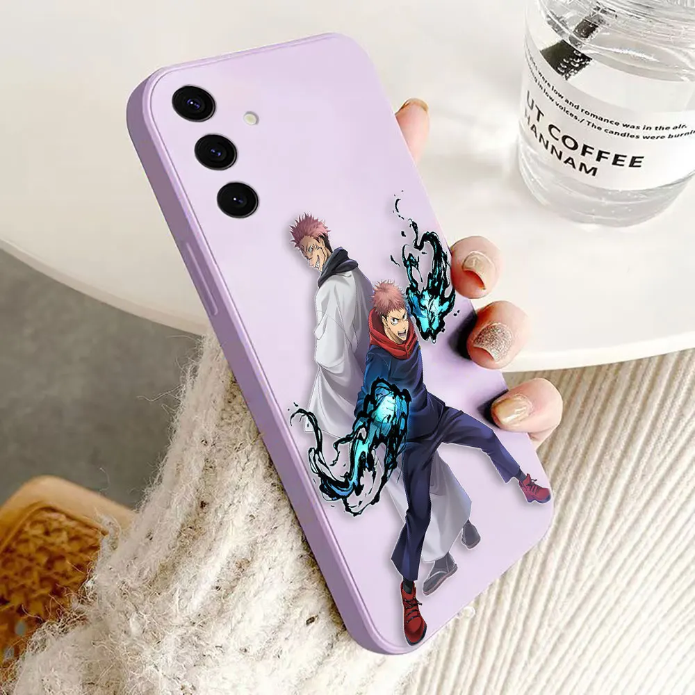 Anime Jujutsu Kaisen Yuji Itadori Phone Case FOR  Samsung Galaxy A35 A34 A33 A32 A31 A30 A25 A24 A23 A22 A21 A20 A16 A14 A13 S