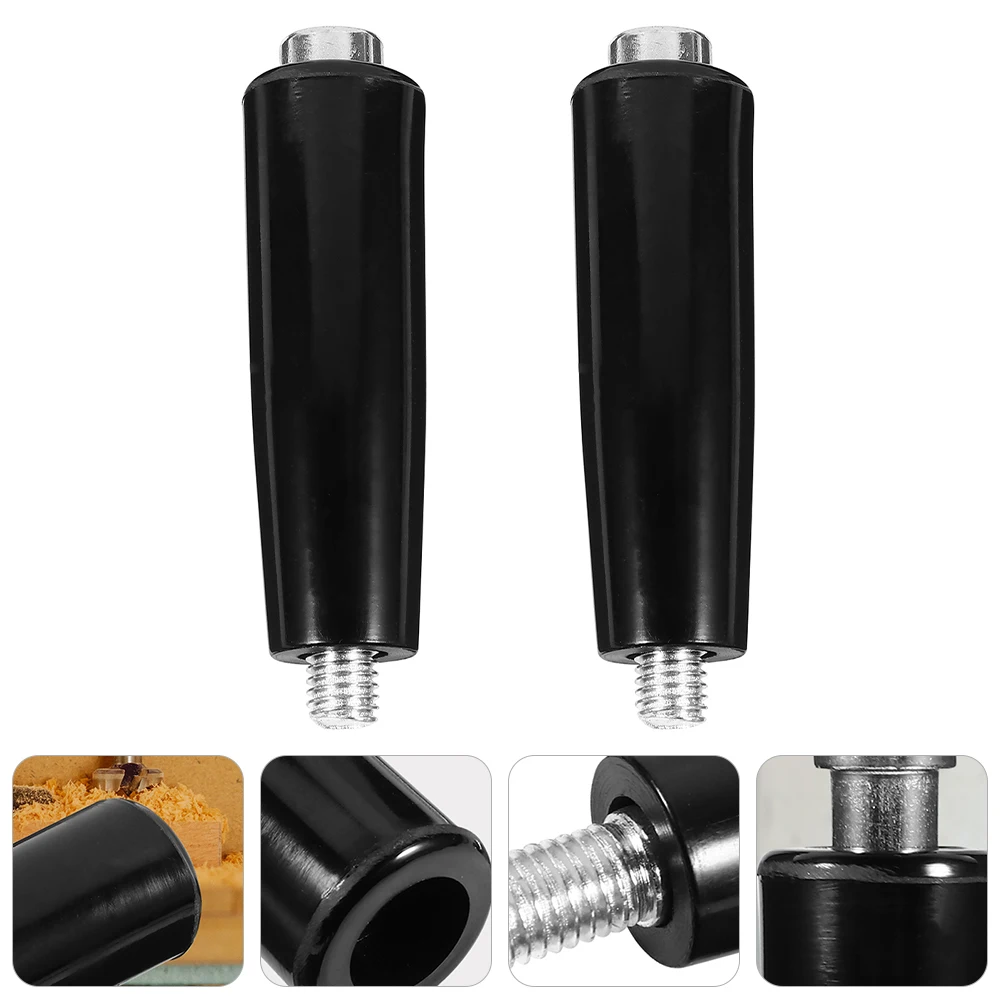 

2pcs Handwheel Handle Revolving Handles Machine Rotating Detachable Turning Universal Machine Tool Durable High for Milling