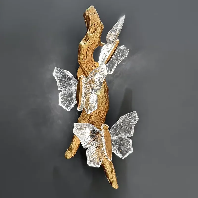 Branch Wall Lamp Bedroom Living Room Art Light Hallway Artistic Wall Sconce Hotel Wall Light Modern Style Aluminum LED