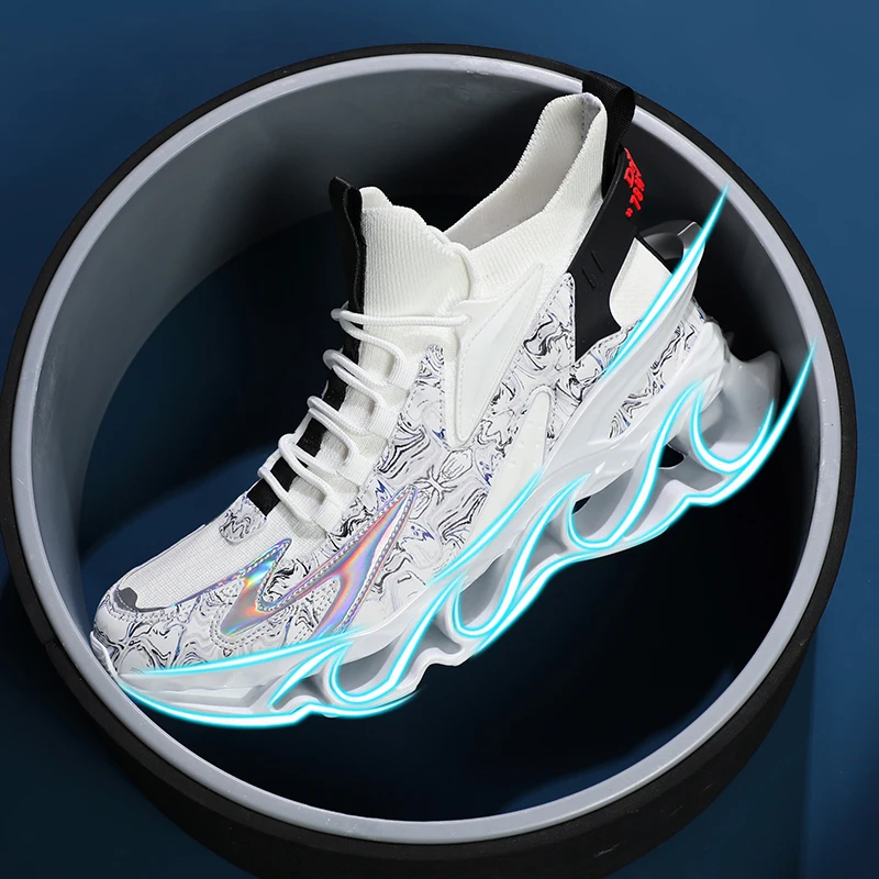 

Men's Breathable Casual Sneakers Luxury Trainer Fashion Loafers Running Shoes - Comfortable Race Shoes for Male