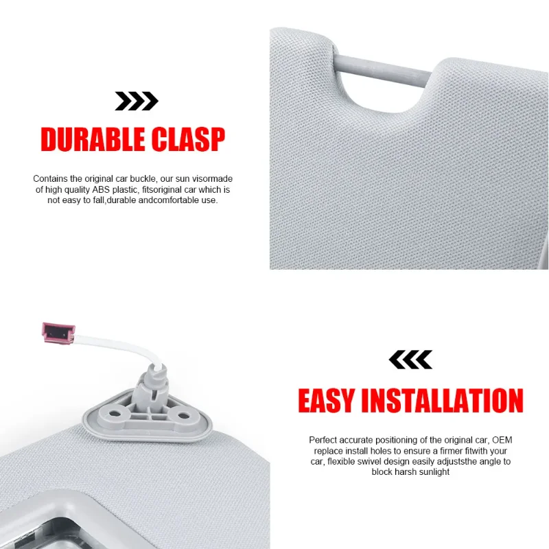 

Sun Visor For BMW 3 X1 Series E84 E90 E90N E91 E91N Front Window Left Right Sun Shade Shield With Mirror 51167252007 51167252008