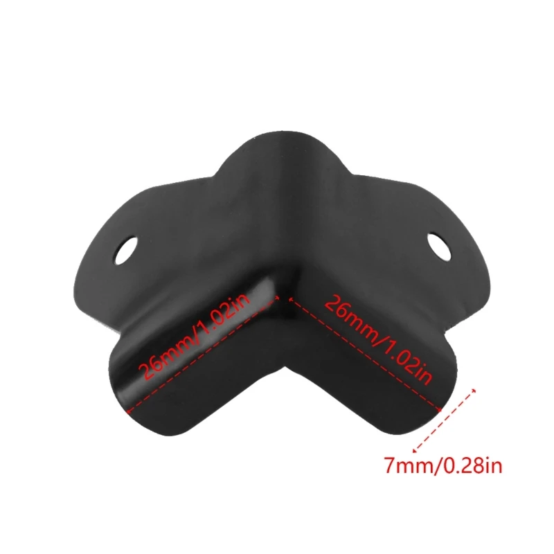 4 Loa Góc Góc Kim Loại Tròn Bảo Vệ Đàn Guitar Khuếch Đại Sân Khấu Tủ