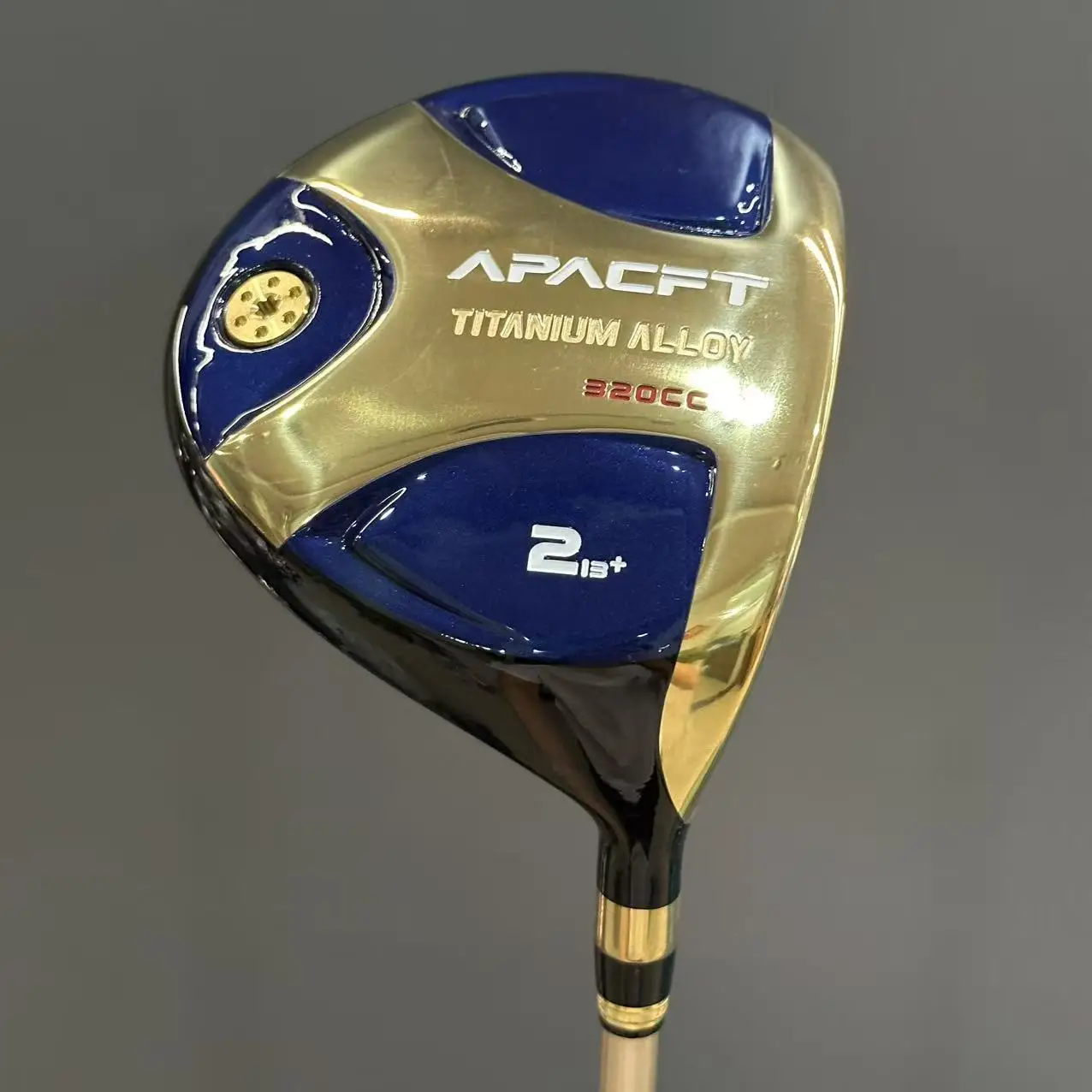 

APACFT Golf Club Титановый сплав No 2 деревянных стержня, 13-градусный деревянный стержень, 320CC, большая чашка, деревянный стержень