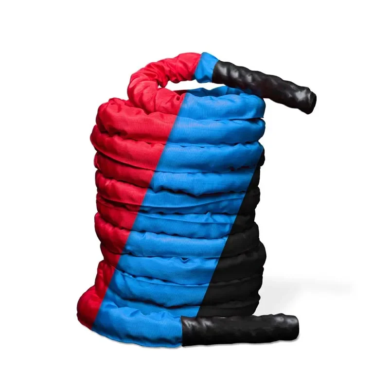 

Rouser Fitness Sleeve Battle Ropes OEM Heavy Duty Exercise Gym Training 1.5" 2.0" 30 50 Ft Battle Ropes